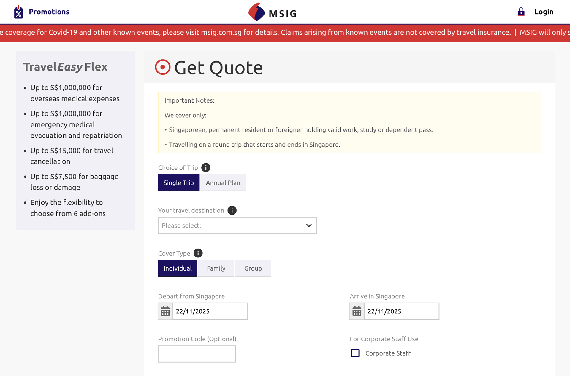 Directors & Shareholders screen